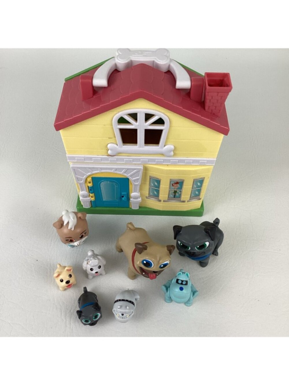 Puppy Dog Pals Stow N Go Playset w Figures Rolly Bingo Rufus Chubby Bundle Lot - Picture 3 of 11